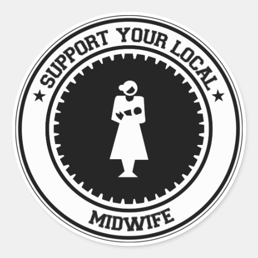 Support Your Local Midwife Sticker