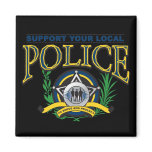 Support Your Local Police magnets