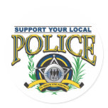 Support Your Local Police stickers