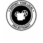 Support Your Local Projectionist t-shirts