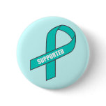 Supporter (Teal Ribbon) buttons