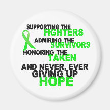 Supporting Admiring Honouring 3 LYMPHOMA Fridge Magnet