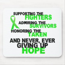 Supporting Admiring Honouring 3 LYMPHOMA Mousemat