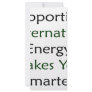 Supporting Alternative Energy Makes You Smarter Full Color Rack Card