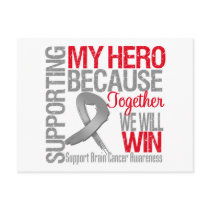 Supporting My Hero - Brain Cancer Awareness