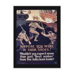 Suppose You Were In Their Shoes postcards