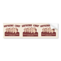Supreme Corp Bumper Stickers