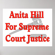 Supreme Court Justice Anita Hill Print