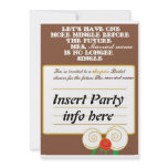 Suprise Vintage Bridal shower invitations