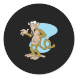 suprised funny monkey stickers