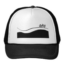 Sups catch a wave mesh hat
