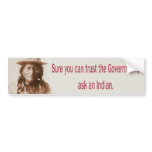 Sure you can trust the government bumper stickers