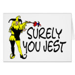 Surely You Jest cards