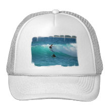 Surf Background Baseball Hat