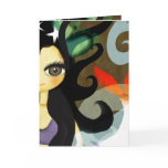 Surf Big Eye sun kissed Mermaid Greeting Card by Rupydetequila Surf Big Eye sun kissed Mermaid Greeting Card