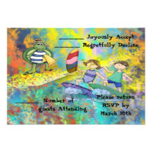 Surf Buddies Custom Invite