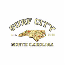 Surf City. Acrylic Cut Out