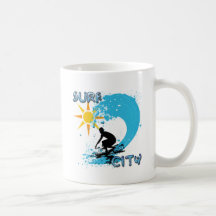 SURF CITY MUG