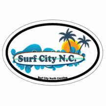 Surf City. Photo Cutout