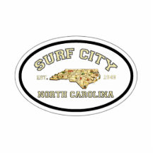 Surf City. Photo Cutout