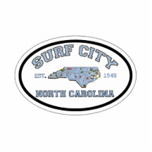 Surf City. Photo Cutout