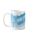 Surf First, Work Later... mugs