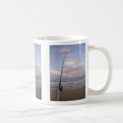 Surf Fishing Florida at Sunset Mugs