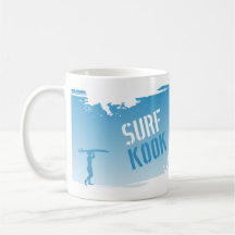 Surf Kook Coffee Mugs