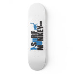 Surf Munkey Billboard design on skateboard