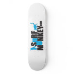 Surf Munkey Billboard design on skateboard