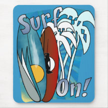 Surf On Mousepad