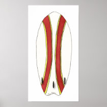 Surfboard Posters & Prints