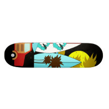 Surfboards Beach Bum Surfing Hippie Vans Skate Board Decks