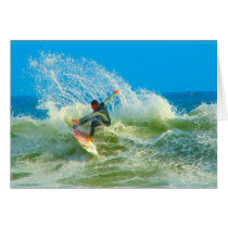 Surfed Out Card