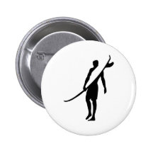 surfer1 pinback buttons