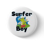 Surfer Boy Pinback Buttons
