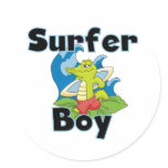 Surfer Boy Sticker