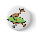 surfer camel pinback button