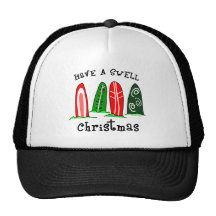 Surfer Christmas Hat
