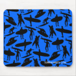 Surfer Collage design on mousepads