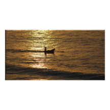 Surfer Custom Photo Card
