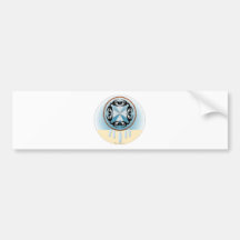 Surfer Dream Catcher Bumper Stickers