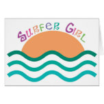 Surfer Girl Card