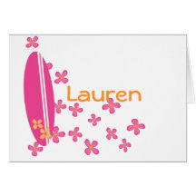 Surfer Girl Cards