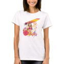 "Surfer Girl" Fitted Spaghetti Tank t-shirts