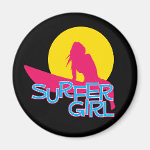 Surfer Girl Magnet