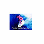 Surfer Girl Summer photo sculptures