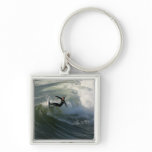 Surfer in a Wetsuit  Keychain