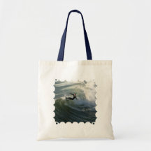 Surfer in a Wetsuit Small Bag