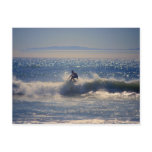 Surfer in Huntington Beach, California Postcard